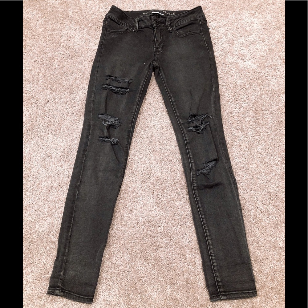 American Eagle Destroyed Jeans